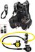 Cressi Start Pro Scuba Set INT - Duikset - B.C.D. Start Pro + 1st Stage MC9 + 2nd Stage Compact + Octopus Compact Console 2 Instrument