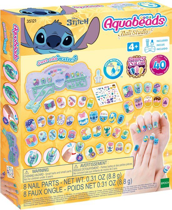 Aquabeads Stitch Nail studio Designer Kit