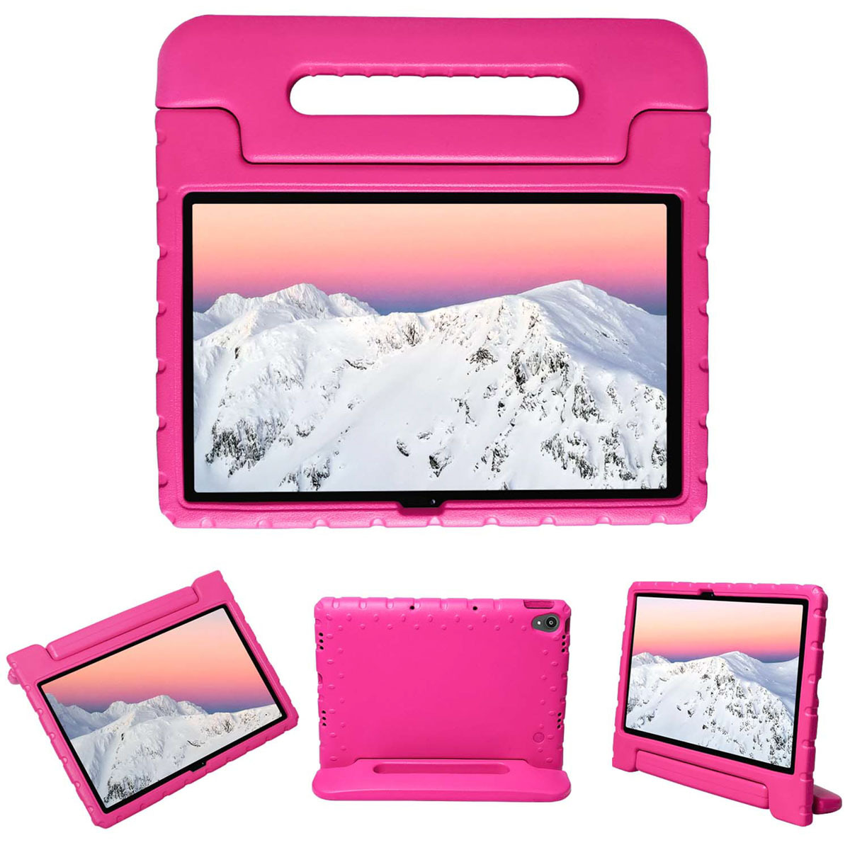 imoshion Kidsproof Backcover met handvat Lenovo Tab P11 tablethoes - Roze