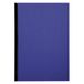 Exacompta Forever chemises de présentation rigides recyclées, A4, effet cuir grainé - bleu, lot de 25