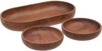 Secret de Gourmet Noah Schaaltjes - Set van 3 stuks - Bruin