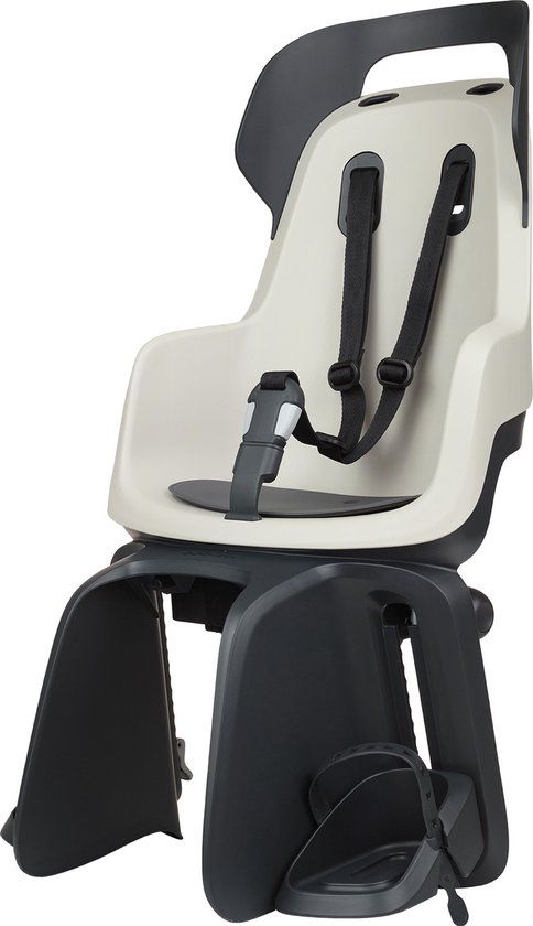 Bobike GO maxi met slaapstand - CFS/bagagedragermontage - Vanilla Cupcake - fietsstoeltje - kinderzitje - achterzitje