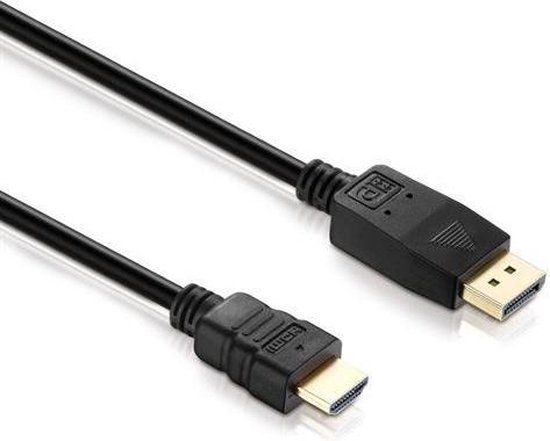 HDSupply PureLink X-DC055-010 video kabel adapter 1 m DisplayPort HDMI Zwart