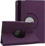 HoesjesBestellen HB Hoes Geschikt voor Samsung Galaxy Tab S6 Lite - Draaibare Tablet Case met Standaard - Paars