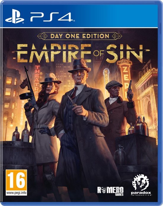 Paradox Interactive Empire of Sin PlayStation 4