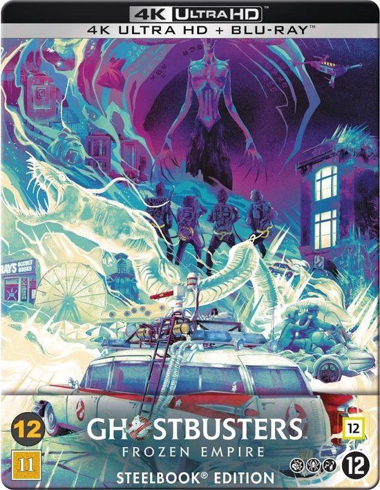 Ghostbusters: Frozen Empire (4K Ultra HD Blu-ray) Steelbook - Limited Edition