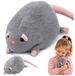 Peluche Rat Avec Longue Queue Gris 40cm