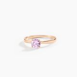 Bague Elyana Argent Rose Oxyde De Zirconium