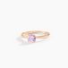 Bague Elyana Argent Rose Oxyde De Zirconium