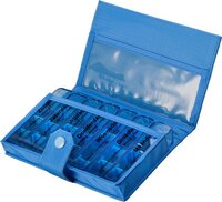 Medicijndoseer Etui 7Dgn 9944 - Blauw - Rechthoek - Nylon