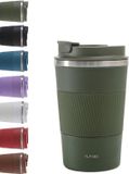 FLASKE Koffiebeker Coffee Cup Big 380ML - Moss - RVS Koffiebeker to Go