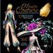 Haute Couture Black Background Coloring Book