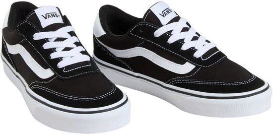 Vans Brooklyn LS SUEDE/CANVAS BLACK/WHITE Unisex Sneakers