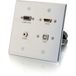 C2G 39703 Adapter Aluminium HDMI F, HD15 F, 3.5mm Stereo F, USB-B F