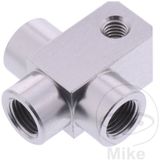 3-weg T 3 voies Typ813-1 M10 x 1.00 Silver
