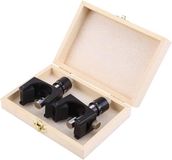 Merkloos / Sans marque Wan GmbH 2-delige magnetische schaafmessenset voor instelapparaat - verstelbaar schaafmesgereedschap