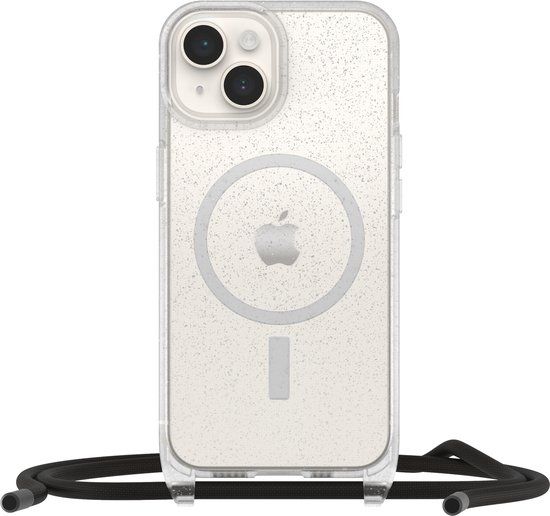 OtterBox React Necklace MagSafe iPhone 14 Hoesje met Koord Glitter