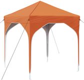 vidaXL Pop-up Feesttent Oranje 194 x 194 x 245 cm