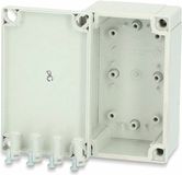 Fibox PC 100/60 HG Installatiebehuizing 130 x 80 x 60 Polycarbonaat, Polyamide Grijs-wit (RAL 7035) 1 stuk(s)