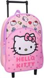 Hello Kitty Sweet Charm Trolley Rugzak - 33 x 25 x 11 cm - 9.1L - Roze