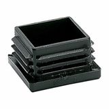 Micel Embout/Bouchon Terminal CNT03 Noir Polyéthylène Carré 33 x 35 x 24 mm (25 unités)