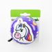 Widek Ding Dong Fietsbel - Eenhoorn (Unicorn) Paars - Zwart - Ø 80mm