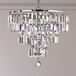 Searchlight Hanglamp Empire 5-lichts met helder kristal