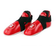 Montana Kickboxing/full contact protection des pieds rouge XL