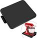 Plateau de cuisine - Plateau pour appareils de cuisine - Plateau pour machine à café pour mixeur et appareils de cuisine - Organisateur d'appareils pour sous le meuble - Noir - M (39,5x26x2cm)