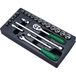 HANS TT-15F Module servante Nbre/outils: 23, hexagonale, Entraînement: 6/12pouce, Ouverture de la clé: 22