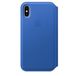 Apple iPhone X Leather Folio - Electric Blue - MRGE2ZM/A
