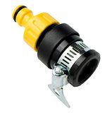 Merriway BH00316 Aansluiting met snap-fit-slangadapter, in te schakelen, wit