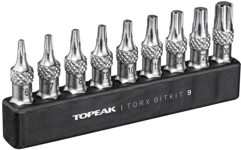 Topeak Torx Bit Kit 9-delig