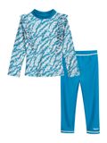 PLAYSHOES UV-bescherming azuur / wit