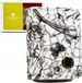 Peterson Portefeuille femme cuir vernis fleurs RFID vertical petit