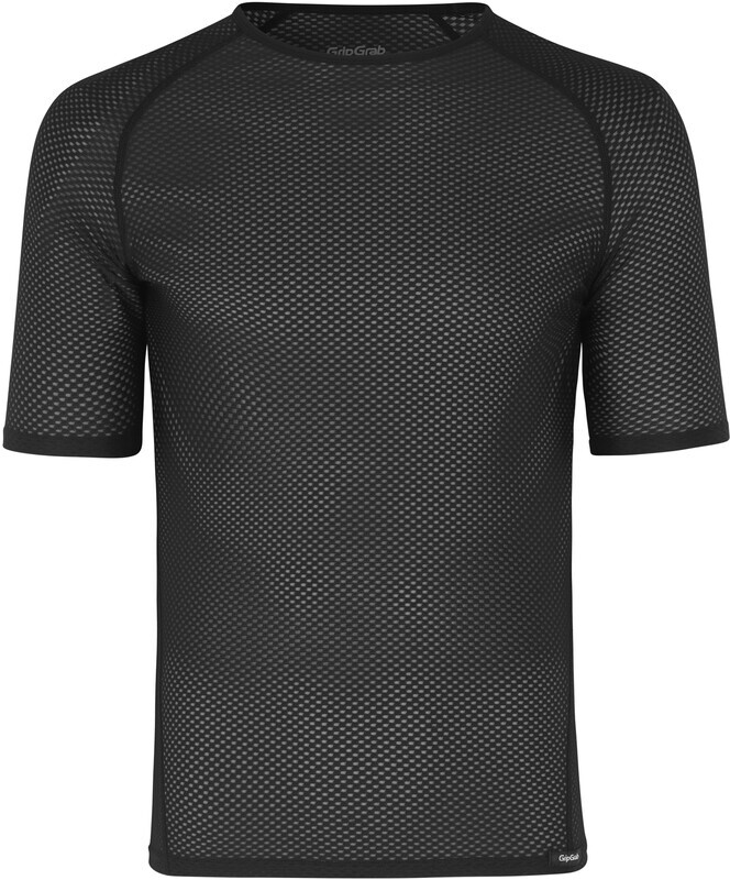 GripGrab Ultralight Mesh Baselayer korte mouwen, black