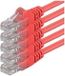 1aTTack.de 1aTTack 2m Cat6 UTP Rood Netwerkkabel