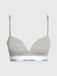 Calvin Klein Push-Up Plunge bh - 80C - Grijs
