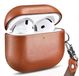 Omgoods - Premium Housse en cuir pour AirPods 4 avec protection antichoc