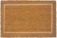Merkloos Relaxdays Deurmat kokos - 60x40 cm - met rand - antislip