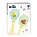 Small Foot - Houten Maracas Tiny Friends - 2st.