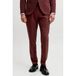 JACK & JONES PREMIUM super slim fit pantalon - roodbruin