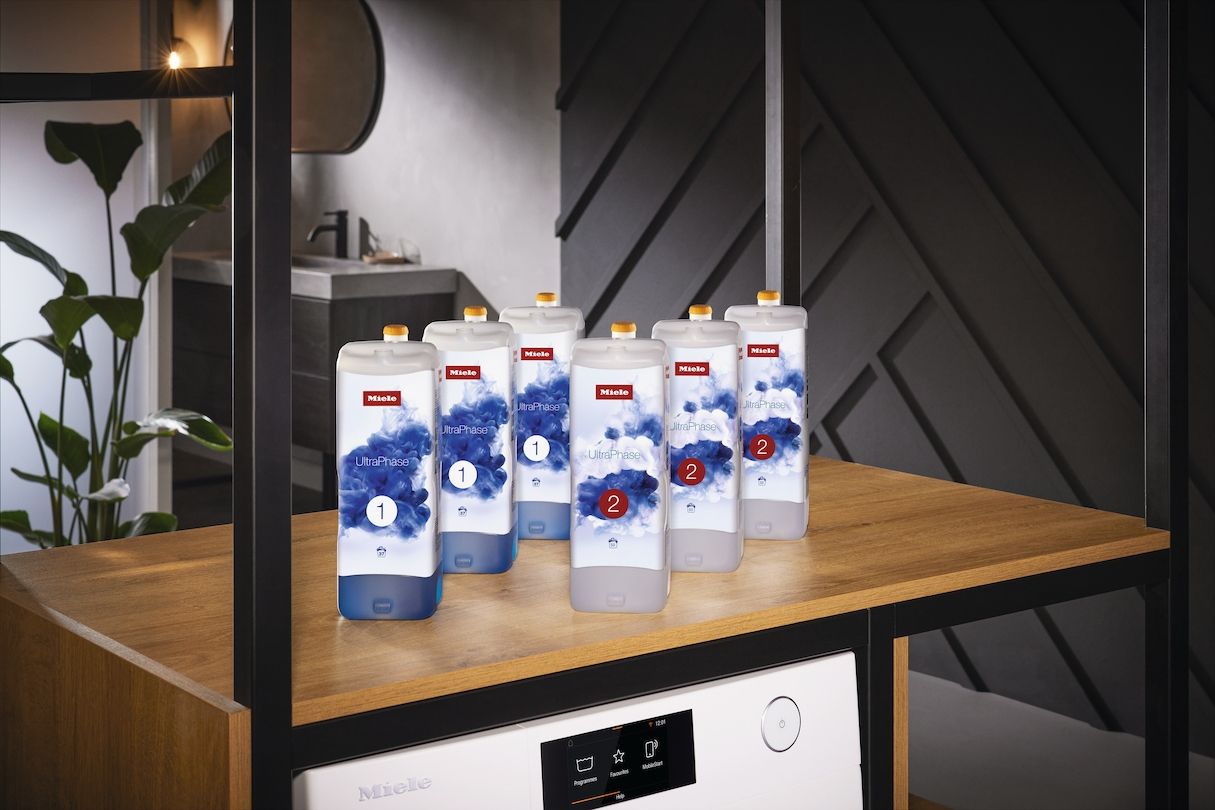 Miele UltraPhase 1 & 2 Wasmiddel - Set van 6 - 8640 ml - 150