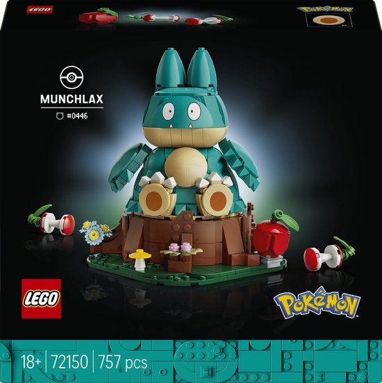 LEGO Pokémon Munchlax 72150