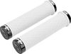 SRAM DH Siliconen handvatten met schroefbeveiliging, wit