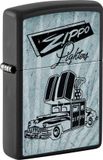 Zippo Zippo Car Lighter Black Metal Refillable Gas