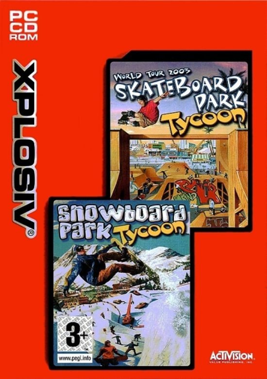 X-plosive Skateboard + Snowboard Park Tycoon
