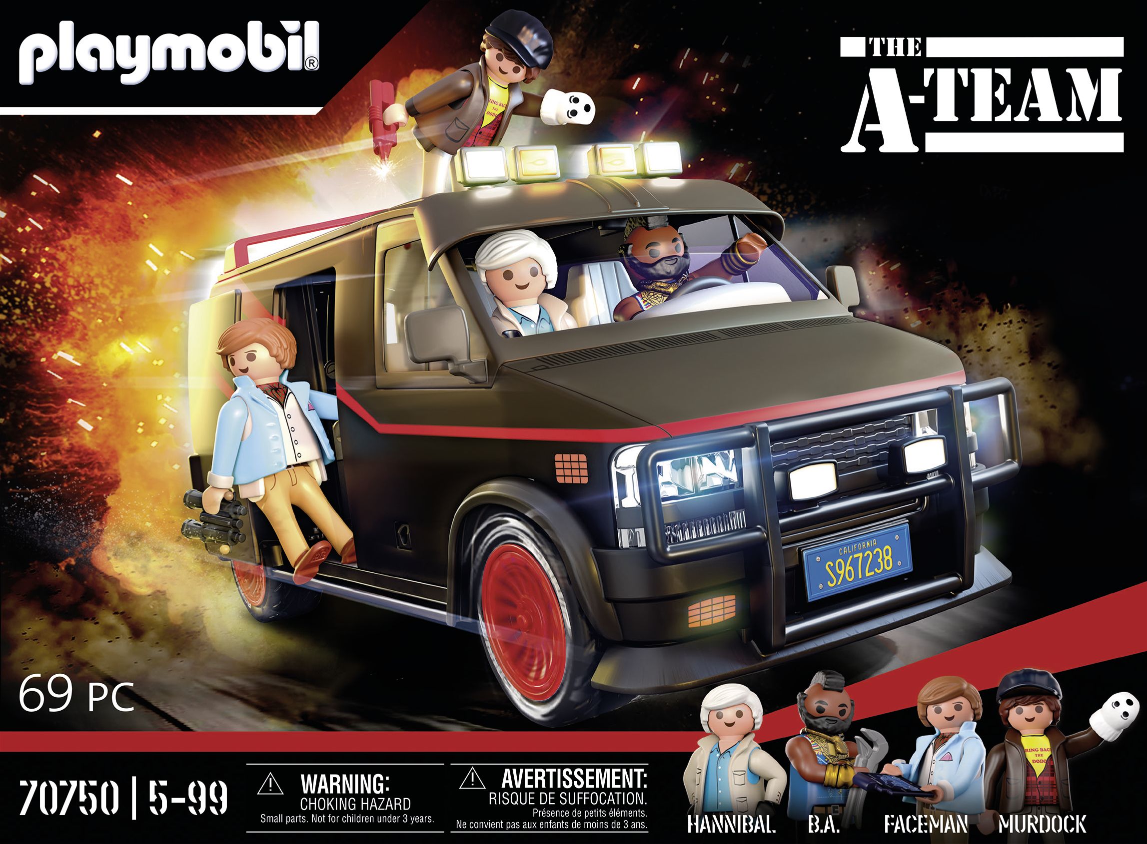 PLAYMOBIL The A-Team Bus - 70750