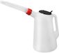 Lampa Olie Maatkan 2L met Flexibele Tuit en Dop, HDPE Brandstof- en Oliekan Bestand tegen Diesel, Benzine, Olie en Zuren