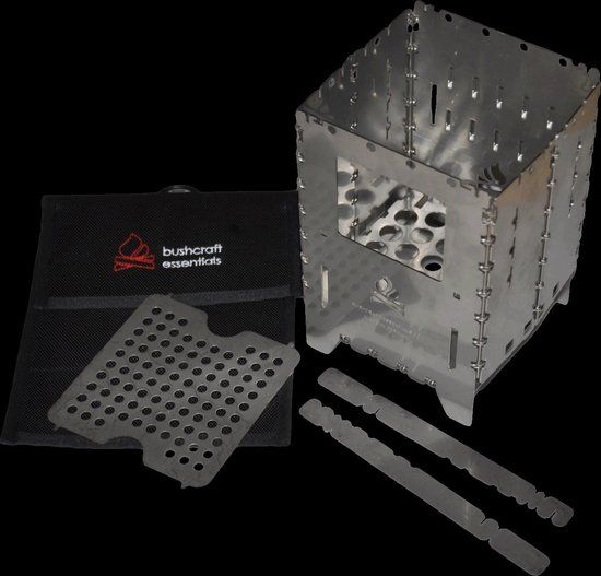 Bushcraft Essentials Bushbox XL Profi Set - Metaal - Roestvrij staal